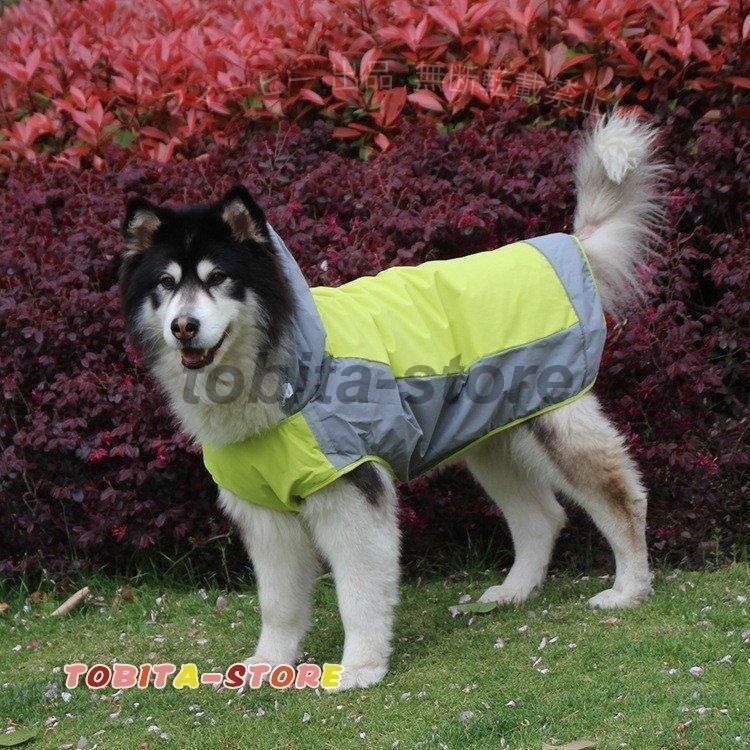 【期間限定5％OFFクーポン】レインコート ポンチョ型 雨具 小型犬 中型犬 大型犬 ...