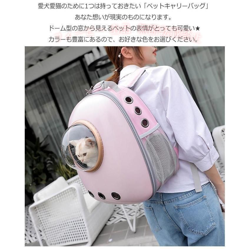 【期間限定300円OFFクーポン】ペットバッグ ペット用キャリーバッグ 宇宙船カプセ...