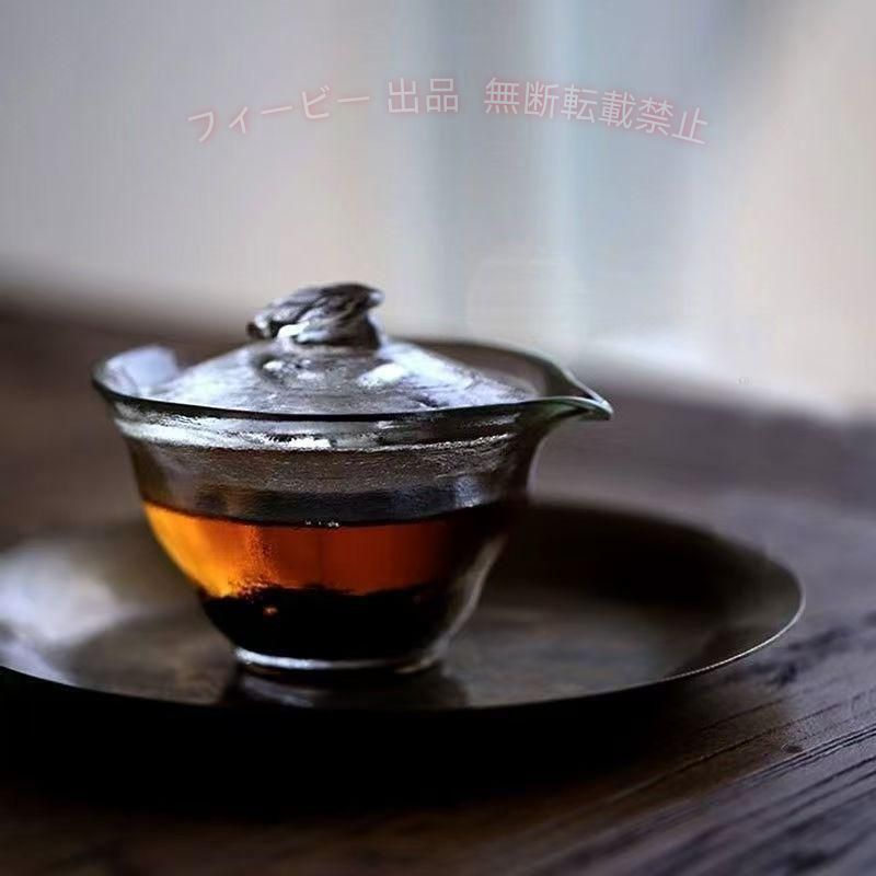 【期間限定5％OFFクーポン】中国茶器ガラス製蓋碗中国茶台湾茶茶葉ウーロン茶烏龍茶結婚祝いゾンチー便利グッズおしゃれ実用的プレゼント新生活家庭用多用途人気使いやすい