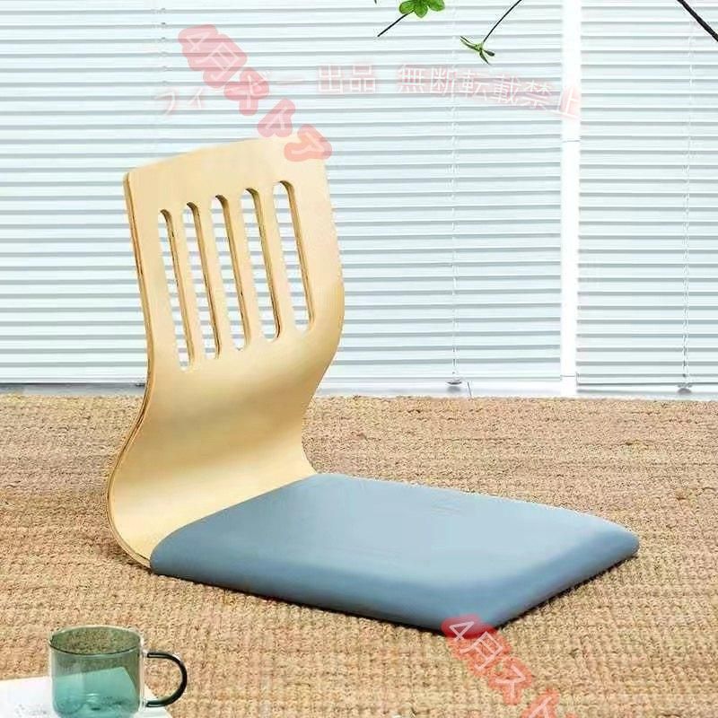 フィービーの【期間限定500円OFFクーポン】フロアチェア座椅子和座椅子低座椅子座敷椅子木製座椅子あぐら座椅子和風ゾンチーおしゃれ畳こたつ椅子座敷ローチェア2個セットインテリアリビング省スペース｜アングル2