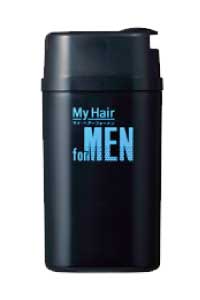 【ポイント10倍】新登場！お試し用マイ・ヘアーforMEN(約10日分)安心安全な植物性微粉末で薄毛を簡単、自然に隠します！《あす楽対応》