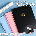 楽譜ファイル 直接 書き込み 書き込める 書ける 楽譜入れ 楽譜 ファイル 譜面ファイル A4 サイズ バンドファイル 反射しない 反射防止 見開き 2面 縦 リング ページ交換可能 ページ入れ替え シンプル 40枚 /楽譜ファイル