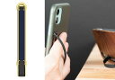 SleekStrip ベース：ゴールド／グリップ：ネイビー SS-15 スマートフォン スマホ リング グリップ スタンド おしゃれ アクセサリー ワイヤレス充電対応 テレワークや在宅ワークにも最適！
