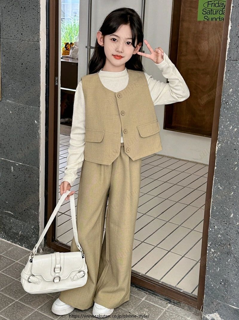 子供スーツ フォーマル 卒業式 パンツスーツ 女の子 小学校 卒業服 子供服 セットアップ キッズ 3点セット チェック柄 入学式 可愛い 通学着 キッズスーツ 発表会 冠婚葬祭 セレモニー服