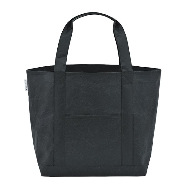 ＼割引クーポン配布／【送料無料】SIWA 紙和 トートバッグ M （ブラック）メンズ レディース兼用 防水 強化和紙 大直 おしゃれ 山梨 富士山 お土産 お歳暮 お中元 母の日 ギフト プレゼント 誕プレ 市川三郷 西島和紙 和紙 和紙の里 伝統工芸 工芸品 お祝い かばん