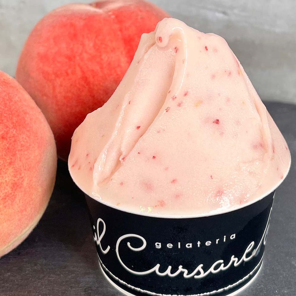 送料無料 テレビ多数紹介 ＼割引クーポン配布／ 白桃 生ジェラート 6個 非加熱 特殊製法 お取り寄せ 限定 山梨 富士山 贈答 食べ比べ イタリアン シェフ監修 フレッシュ 生アイス クール便 お土産 フルーツ イルクルソーレ ソルベ 高級 至高 国産 日本 人気 贈り物 デザート phonet-10007057 富士の国やまなし特産品 サンプル画像2