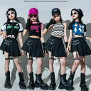 黒白 青 バラ色 キッズ ダンス衣装 セットアップ 発表会 応援団 タンクトップ スカート 女の子 おしゃれ へそ出し ガールズグループ ダンス シリーズ 4型お選べる 子供服 ヒップホップ ジャズダンス 韓国 k-pop 衣装 ストリート 演出服 練習着 イベント