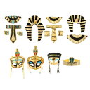 【楽天ス-パ-SALE】エジプト衣装ファラオの帽子ロールプレイレイブファラオマスククラブファラオツタンカーメン王衣装ステージパフォーマンスファラオの頭飾り