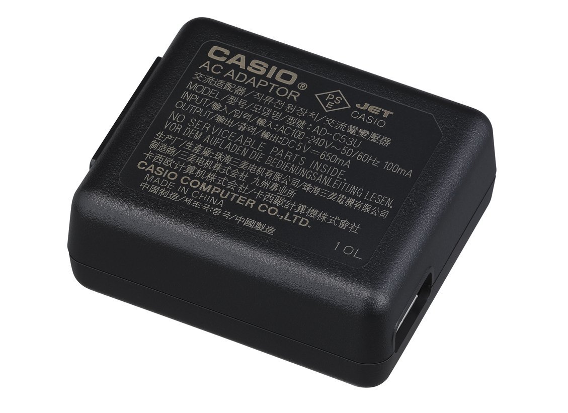 CASIO　カシオ エクシリム AD-C53U　電源コード付き ADC53Uアダプター
