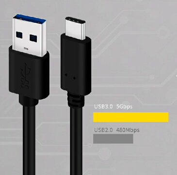 USB Type-C データ転送充電ケーブル USB3.0 【1m】　56Kレジスタ使用 タイプCケーブル　 XPERIA・ニンテンドースイッチなどの充電に　あす楽対応