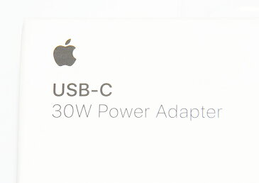 アップル純正 Apple 30W USB-C電源アダプタ MR2A2LL/A 国内純正品 iPhone/iPad対応