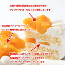 マンゴー デコレーションケーキ フルーツケーキ 誕生日ケーキ ケーキ マンゴーケーキ バースデーケーキ お祝い 送料無料 マンゴースイーツ ホールケーキ
