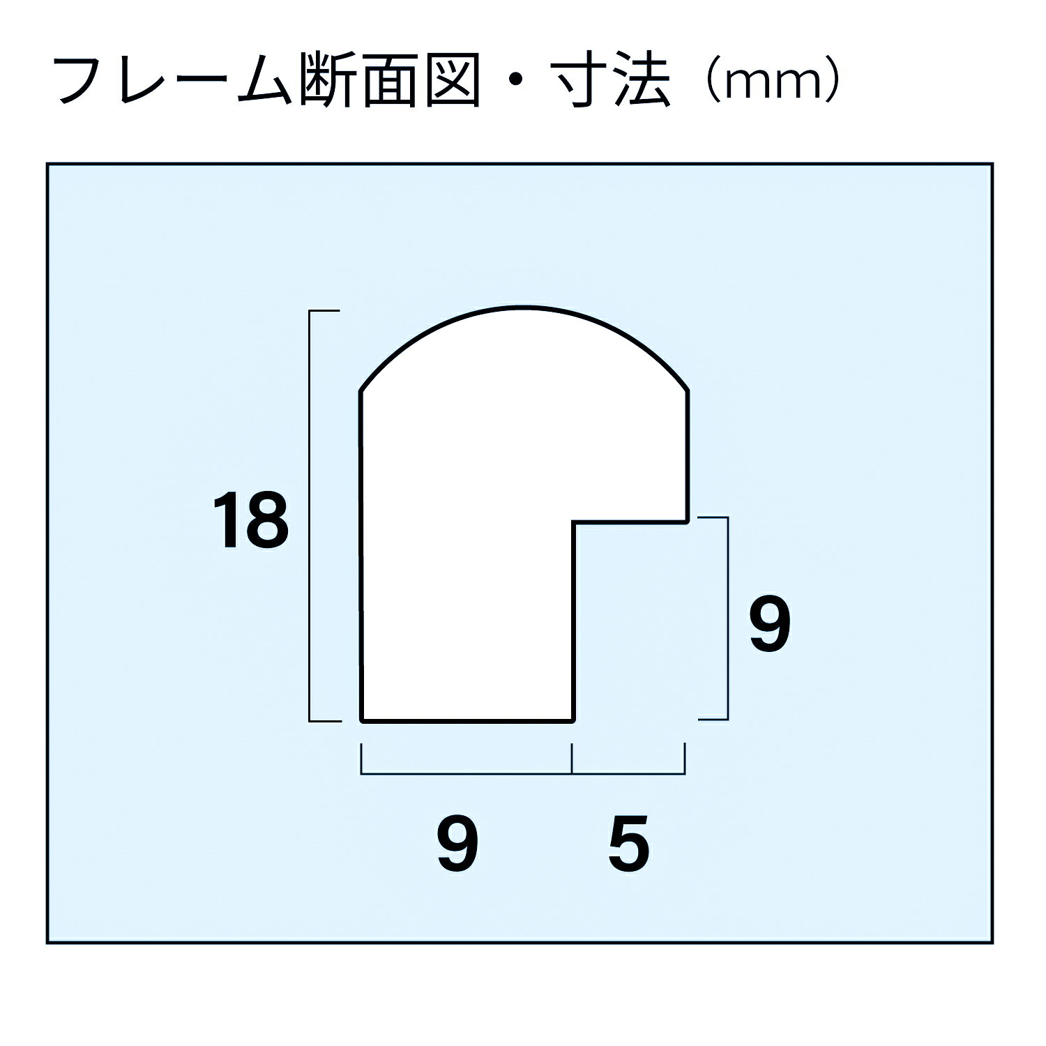 FUJICOLOR[フジカラー]木製額縁 M21 A4 (A4 木製額縁 木目調 ブラウン フジカラー 壁掛け対応) [3]