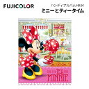 FUJICOLOR［フジカラー］ディズニーキャラクター ハンディアルバム HA64 ミニーとティータイム　（E・Lサイズ 写真 64枚収納 disney）