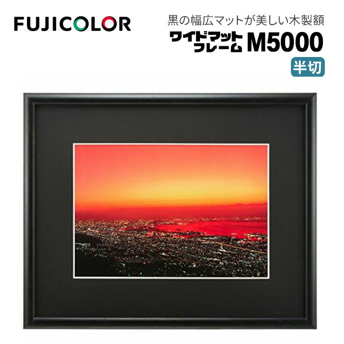 【ポイント10倍】FUJICOLOR［フジカラー］額縁 ワイドマットフレーム M5000 アクリル 