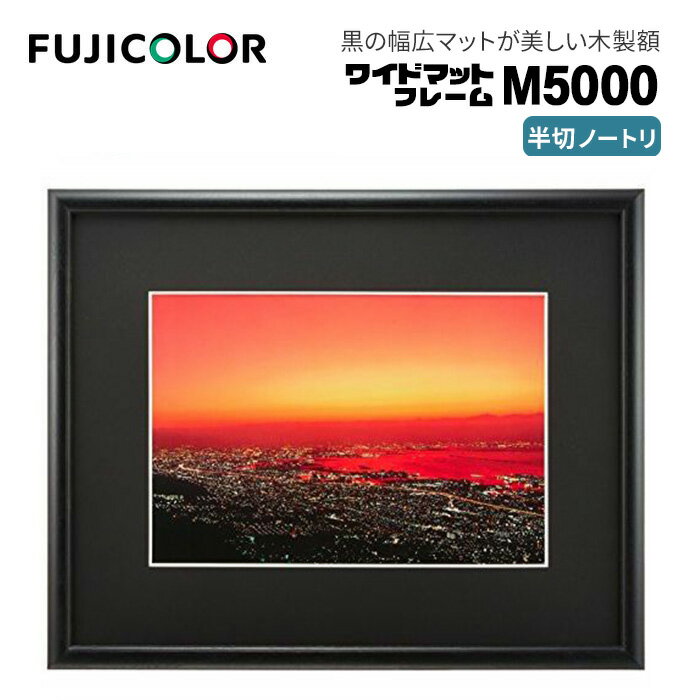 【ポイント10倍】FUJICOLOR［フジカラー］額縁 ワイドマットフレーム M5000 アクリル 