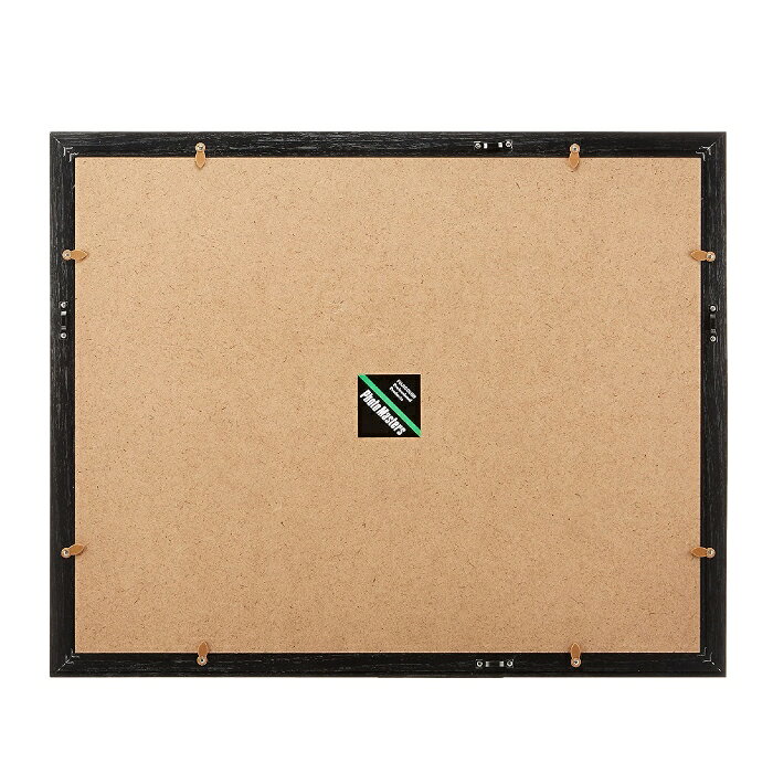 FUJICOLOR[フジカラー]額縁 ワイドマットフレーム M3000 アクリル 半切 木製 ブラック