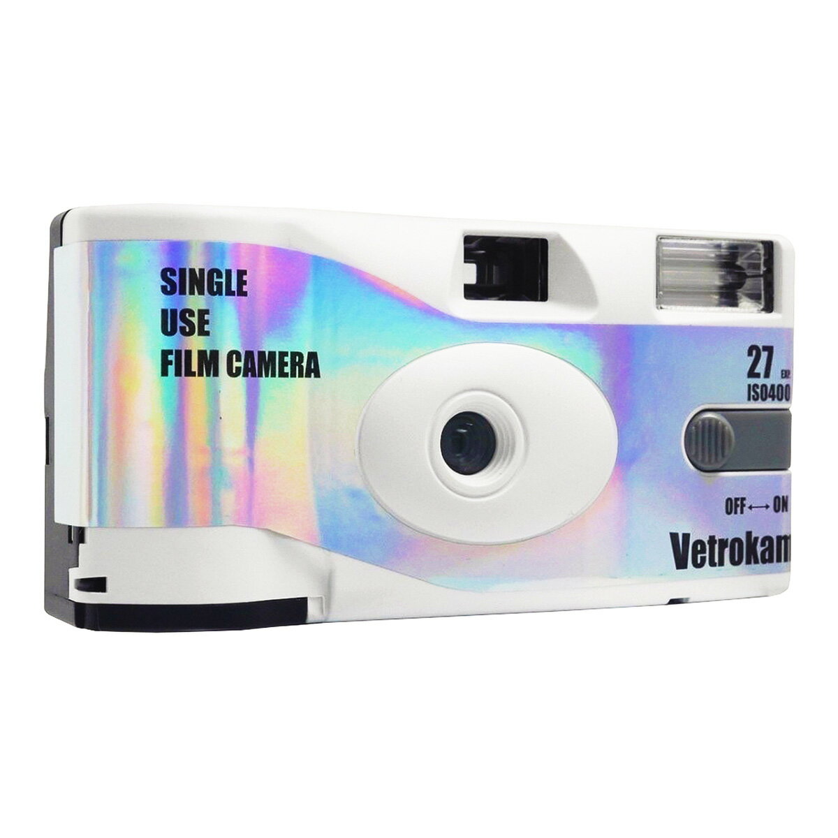 【数量限定・期限切迫品・返品不可】Vetrokam SUC-NB400/27 [レンズ付きフィルム 丸ひもストラップ付（黒orベージュいずれか1点付属）]