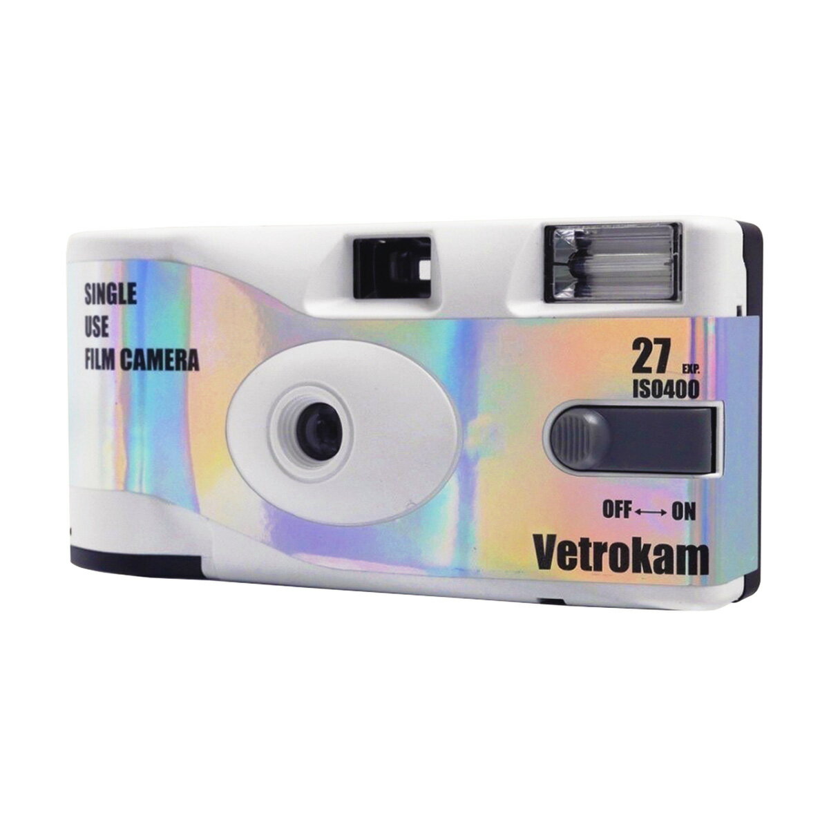 【数量限定・期限切迫品・返品不可】Vetrokam SUC-NB400/27 [レンズ付きフィルム 丸ひもストラップ付（黒orベージュいずれか1点付属）]