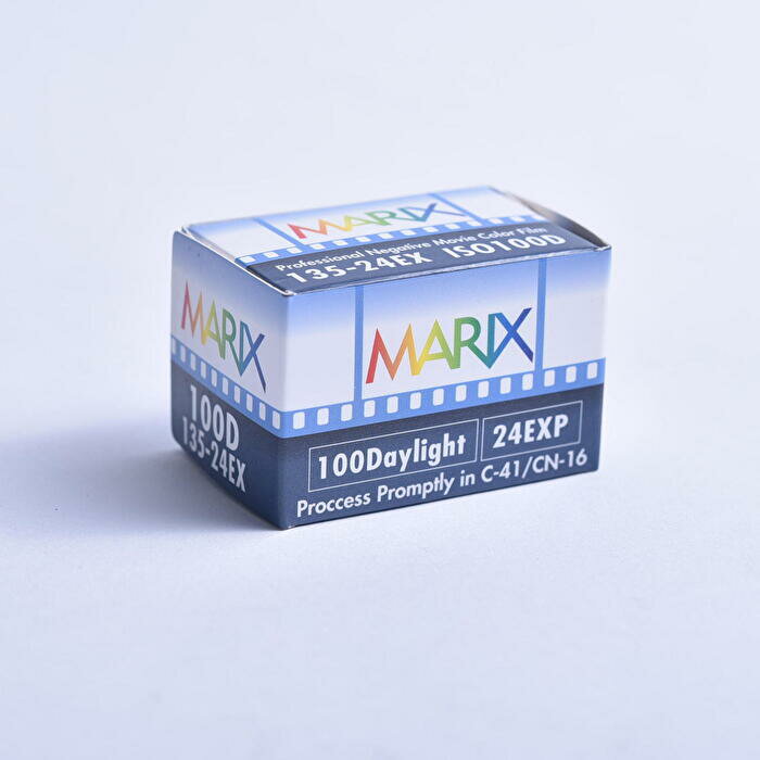 【新商品】マリックス ISO100D カラーネガフイルム 24枚 MARIX-ISO100D-24EX