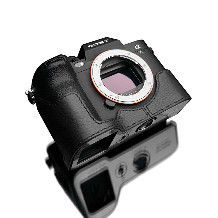 GARIZ SONY ソニー α7R V 用 本革カメラケース XS-CHA7R5BK ブラック