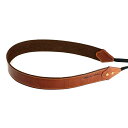 Martin Duke カメラネックストラップ SVEN Bon Bon Leather Neck Strap (W) Red Brown DN01RB