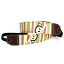 ★ポイント10倍★ネックストラップ paul frank / ポールフランク SLR / DSLRカメラ 用 ストラップ OLIVE STRIPE オリーブ ストライプ柄 13PF-SN04(2)