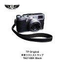 \楽天スーパーSALE MAX 50% OFF! P10倍!! お得なクーポンも配布中♪/カメラ ストラップ TP Original レザー リストストラップ TA016BK Black ブラック 本革(2)