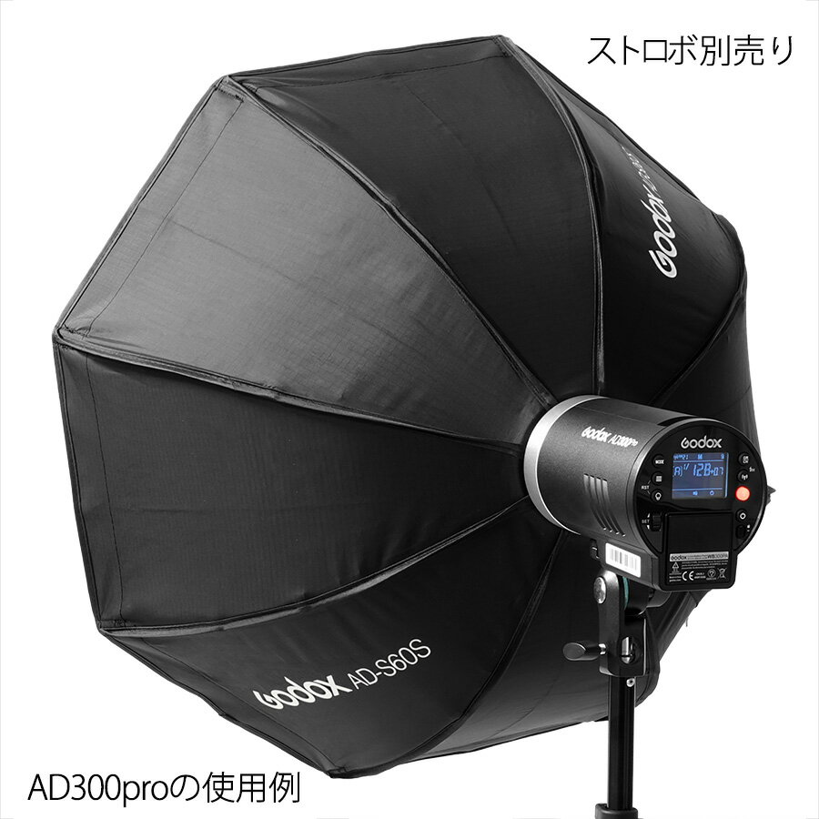 ��������������Ź��GODOX AD-S60S ���եȥܥå��� 60cm GODOX�ޥ���� AD300Pro AD400Pro ML60 �ݡ����֥� ���������� ʪ���� �ݡ��ȥ졼�Ȼ��� ư�� VLOG �˺�Ŭ ���餫�������Ф��� �饤�ƥ��󥰵��� ���ɥå��� ADS60S �����Ѿ���