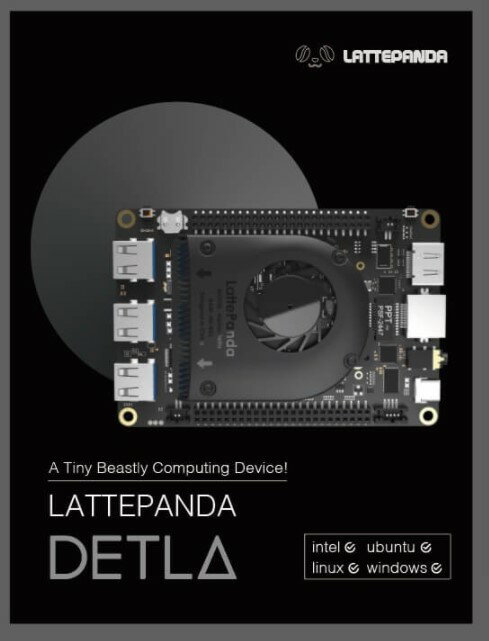 LattePanda Delta 432 (Win10 Pro アクティベート済み) / Tiny Ultimate Windows / Linux Device dfr-0544