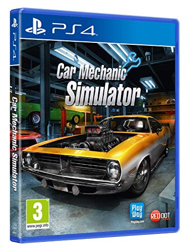 日本語対応版 Car Mechanic Simulator カー メカニック シュミレーター PS4 輸入版 送料無料 沖縄・離島除く