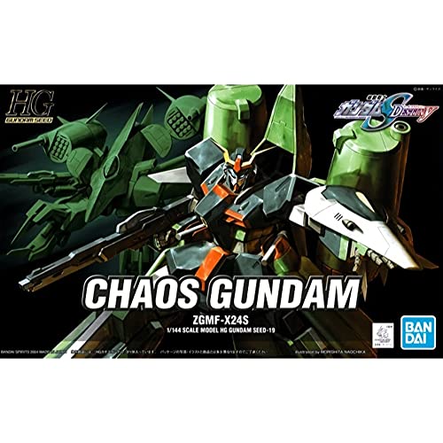 ◆商品名：BANDAI SPIRITS(バンダイ スピリッツ) HG 1/144 カオスガンダム (機動戦士ガンダムSEED DESTINY) (C)創通エージェンシー・サンライズ・毎日放送 対象年齢 :8才以上 商品紹介 地球連合軍特殊部隊に奪われた「混沌」を意味する名前を持つガンダム、カオスガンダムがHGで登場! 安全警告 該当なし