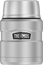 ★勝ったら倍★28日限定★ Thermos サーモス ステンレスキング・シルバー・フードジャー(0.45L) 保温性抜群 (シルバー)　並行輸入品