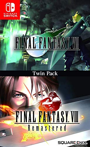 Final Fantasy VII &amp; VIII Remastered Twin Pack Nintendo Switch (輸入版） ファイナルファンタジー 7 &amp; 8 ニンテンドー ス