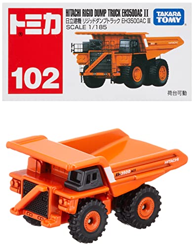 ★勝ったら倍+ワンダフルデー★1日限定★ タカラトミー トミカ No.102 日立建機 リジッドダンプトラック EH3500ACII (箱) ミニカー おもち..