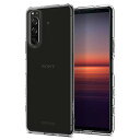 ★勝ったら倍★2日限定★ Spigen Xperia 5 II ケース ストラップホール付き 対応 TPU ソフトケース 全面 クリア 衝撃 吸収 指紋防止 薄型 軽量 ワイヤレス充電 送料無料 沖縄・離島除く