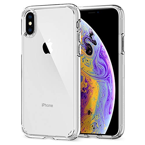 ★ポイント10倍★5日限定★ Spigen iPhone XS ケース/iPhone X ケース 5.8インチ 対応 全面クリア 耐衝撃 米軍MIL規格取得 ウルトラ・ハイブリッド 057CS22127 ( 送料無料 沖縄・離島除く