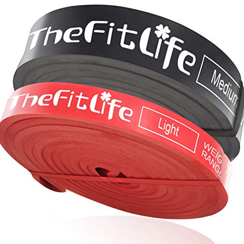 ★勝ったら倍★27日限定★ TheFitLife トレーニングチューブ 筋トレチューブ 懸垂チューブ 2種 セット送料..