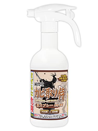 ★勝ったら倍+ご愛顧感謝デー★18日限定★ カビ取り侍 液スプレー 500g 木材 畳用 部屋の窓枠 押入れやタ..