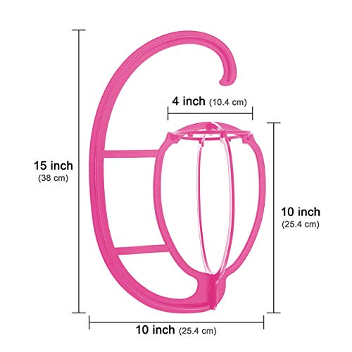 4個セット ウィッグスタンド ウィッグハンガー 小物ハンガー 組み立て式 型崩れ防止 帽子スタンド 吊るして 簡単お手入れ ロングウイ