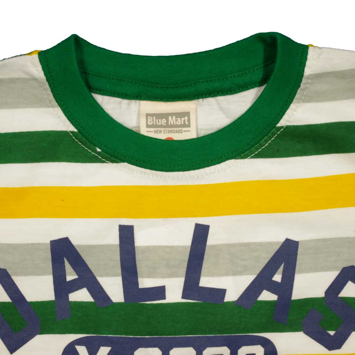 ボーイズ キッズ 上下セット[Blue Mart(ブルーマート)]Tシャツ＆ハーフパンツ・半袖セットアップ・ボーダー柄・男の子・男児・子供用