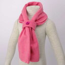 女の子 キッズ 訳あり B品 インナープレス マフラー ビジュー付 マフラー留め付 ガールズ 女児