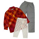 ガールズ キッズ ジャケット スパッツ 裏メッシュパンツ 130 福袋 3枚入り 女の子 訳あり B品