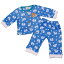 ボーイズ ・ベビー ・パジャマ[PETIT CADEAU]マイクロボアパジャマ・長袖上下セット・ぞうさん柄・寝間着・男の子・男児