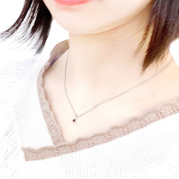 スモーキークォーツ ブラウン sv925 ペンダント ネックレス シンプル 一粒 煙水晶 メンズ レディース プレゼント 記念日 誕生日 バースデー シック シルバー アクセサリー ジュエリー 天然石 パワーストーン スクリューチェーン 宝石