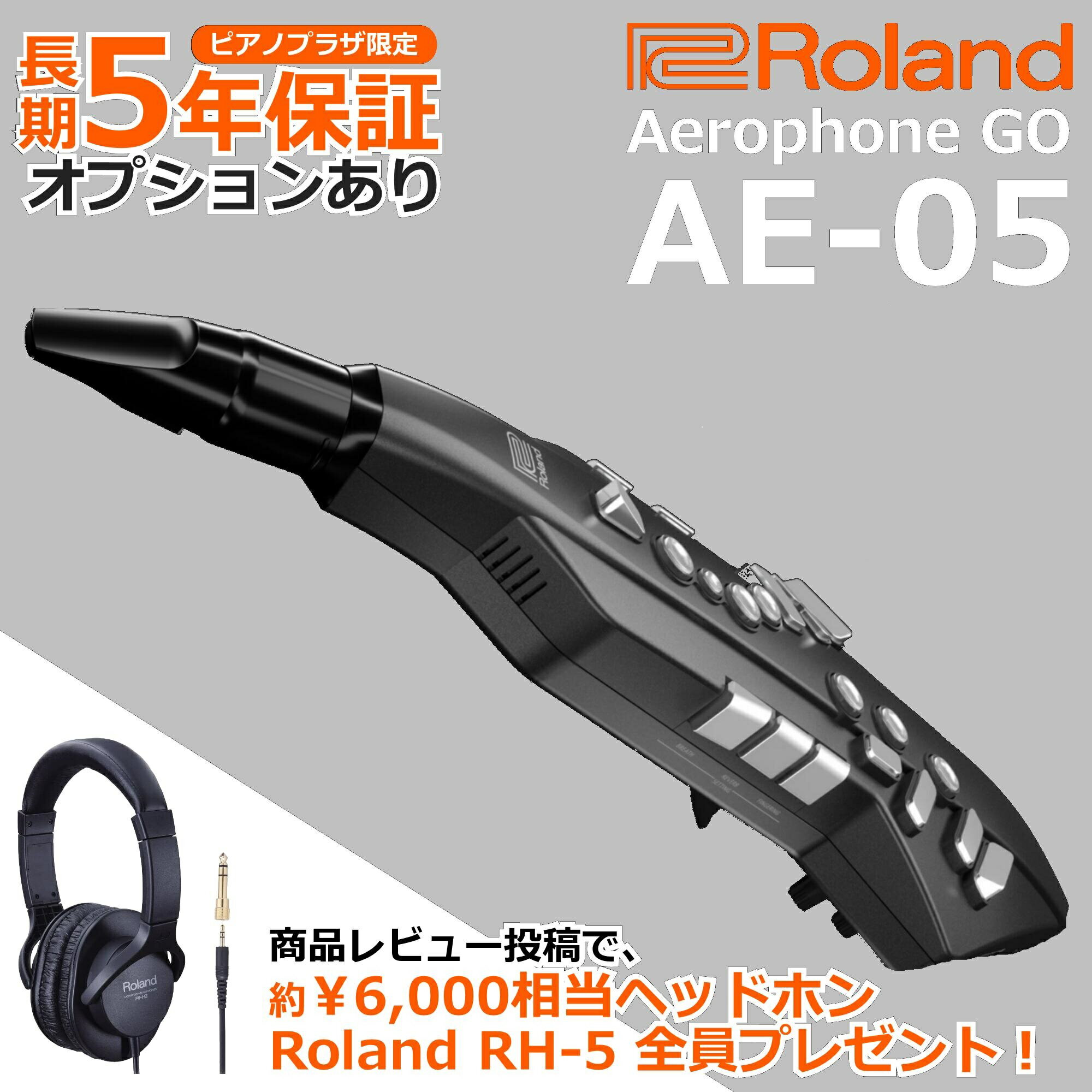 Roland ローランド Digital Wind Instrument デジタル管楽器 専用キャリングバッグ付き Aerophone GO エアロフォン ゴー AE-05