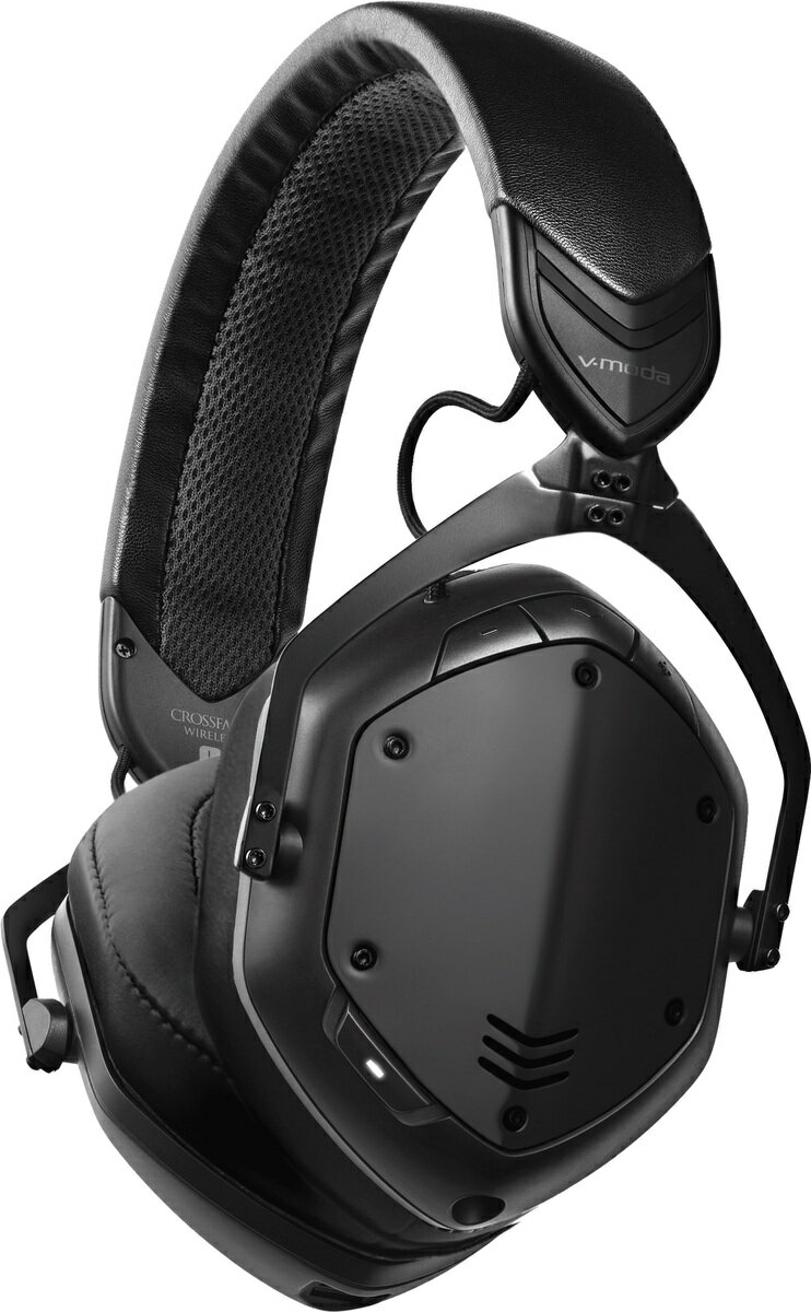 【あす楽対応】【13時までのご注文で即日発送】V-MODA Headphone ワイヤレスヘッドホン Crossfade2 Wireless Codex Edition オーバーイヤー・タイプ Bluetooth対応 変換プラグ付属 MATT BLACK マットブラック XFBT2A-MBLACKM