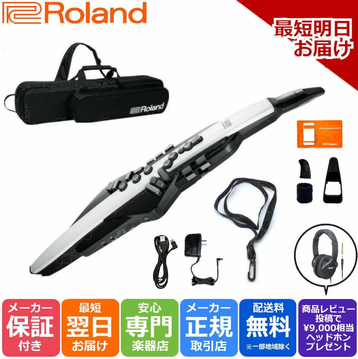 【約￥9,000相当ヘッドホンプレゼント】Roland ローランド Digital Wind Instrument デジタル管楽器 専用キャリングバッグ付き Aerophone エアロフォン AE-20