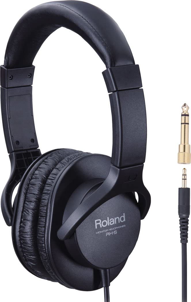 Roland ローランド Stereo Monitor Headphones モニターヘッドホン RH-5【ヘッドホンお得に買うならピアノプラザ】【…