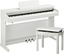 【マラソン&5の付く日★SALE】【お届けのみ/お客様組立】ヤマハ YAMAHA YDP-165 WH 電子ピアノ ホワイトウッド調仕上げ(2)